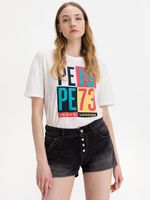 Pepe Jeans Dita Koszulka Biały