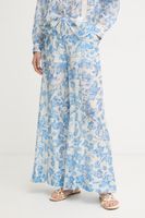 Twinset pantaloni palazzo pentru femei, cu in