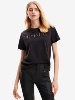 Desigual Dublin Tricou Negru