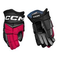 Rukavice CCM Jetspeed FT880 JR, čierna-červená-biela, Junior, 11"
