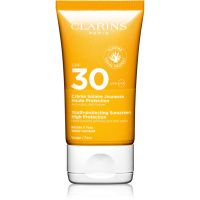 Clarins Youth-Protecting Sunscreen High Protection opaľovací krém na tvár SPF 30 50 ml