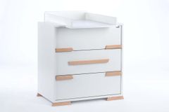 Elvisia Komoda LULAYA | biela buk