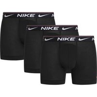 Nike ULTRA COMFORT 3PK Мъжки боксерки, черно, размер