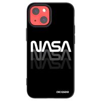 Silikónový čierny obal pre Apple iPhone 13 mini - NASA Triple