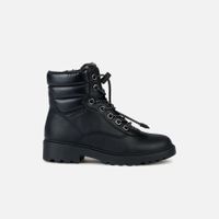 Black Girls Ankle Boots Geox Casey B ABX - Girls