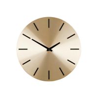 NÁSTENNÉ HODINY zlatá 35,5 cm