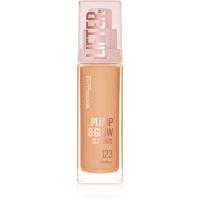 MAYBELLINE NEW YORK Lifter Plump & Glow rozjasňujúci make-up pre prirodzený vzhľad odtieň 123 30 ml