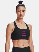 Under Armour Compression Bra Crossback Graphic-BLK - Women
