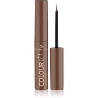 essence COLOUR it! tekuté linky na oči odtieň 05 Chocolate Brown 3 ml