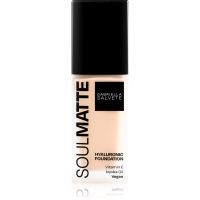 Gabriella Salvete SoulMatte langanhaltende Make-up Foundation mit Matt-Effekt Farbton 02W Ivory Warm 30 ml