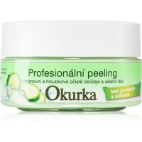 Bione Cosmetics Care hĺbkovo čistiaci peeling uhorka 200 g