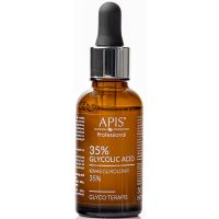 Apis Natural Cosmetics TerApis 35% Glycolic Acid розгладжувальна ексфоліативна сироватка для регенерації та відновлення шкіри 30 мл