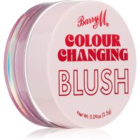 Barry M Gel Blush Colour Changing rdečilo odtenek Cherub 2,5 g