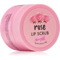 Barry M Lip Scrub szájpeeling íz Rose 14 g