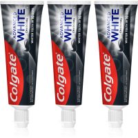 Colgate Advanced White Charcoal pasta za izbjeljivanje s aktivnim ugljenom 3x75 ml