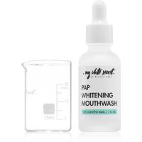 My White Secret PAP Whitening Mouthwash рідина для полоскання рота концентрована з відбілюючим ефектом 30 мл