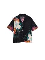 Desigual Bluza  zelena / narančasta / crna / bijela