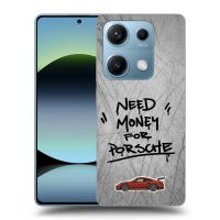 Silikónový čierny obal pre Xiaomi Redmi Note 14S - Grey Drift