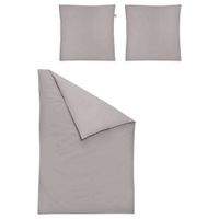 XXXL POSTEĽNÁ BIELIZEŇ, biber, taupe, 155/220 cm