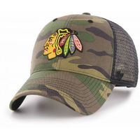 47 NHL CHICAGO BLACKHAWCKS CAMO BRANSON 47 MVP Шапка с козирка, khaki, размер