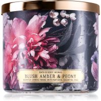 Bath & Body Works Blush Amber Peony aроматична свічка 411 гр