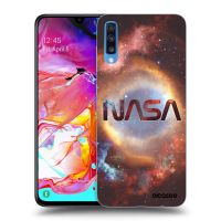 Silikónový prehľadný obal pre Samsung Galaxy A70 A705F - Nebula