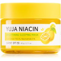 Some By Mi Yuja Niacin Brightening posvjetljujuća noćna maska 60 g