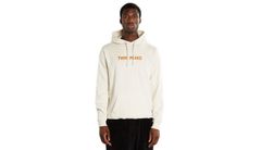 Dedicated Hoodie Falun Twin Peaks Logo Oat White Pánske - Mikiny a mikiny s kapucou Dedicated - Biela - 20227-M - Size: M