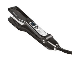 Profesionálna parná žehlička na vlasy Eurostil Professional Steam Hair Straightener 07820 - čierna + darček zadarmo