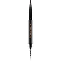 Makeup Revolution Duo Brow Definer precíz szemöldökceruza árnyalat Dark Brown 0,25 g