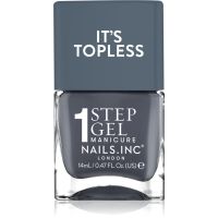 Nails Inc. It’s Topless gelový lak na nehty pro dlouhotrvající efekt odstín Emily 14 ml