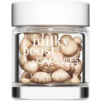 Clarins Milky Boost Capsules élénkítő make-up kapszulák árnyalat 01 30x0,2 ml