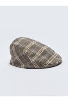 LC Waikiki Plaid Patterned Baby Boy Hat