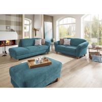 Sit & More DVOJMIESTNA POHOVKA, textil, petrolejová