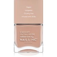 Nails Inc. Caught in the nude lak za nohte odtenek Mykonos Beach 14 ml