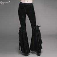 DEVIL FASHION - Damenhose - Lazarus Flared Gothic Gotik L