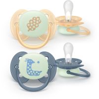Philips Avent Ultrasoft Night SCF094/03 6-18m Schnuller Neutral 2 St.