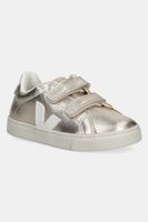 Veja teniși din piele copii Small Esplar culoarea auriu, SV0520640