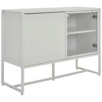 P & B ŠIROKÁ KOMODA, biela, 100/75/41 cm