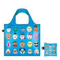 LOQI - STEPHEN CHEETHAM - Faces Unisex - Batohy a tašky LOQI - Farebná - SC.FA-One-size - Size: One size