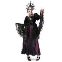 Damenkleid DEVIL FASHION - Black and Red Gothic S