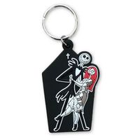 Pyramid International Nightmare Before Christmas Jack & Sally Coffin Kľúčenka