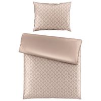 Dieter Knoll OBOJSTRANNÁ POSTEĽNÁ BIELIZEŇ, satén, béžová, 140/220 cm