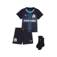 PUMA Olympique de Marseille 25/26 Auswärtstrikot-Babykit Baby, Kleidung, Blau, 9-12M
