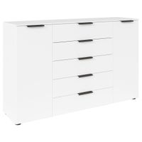 Rauch Möbel KOMODA, barvy grafitu, bílá, 160/100/42 cm