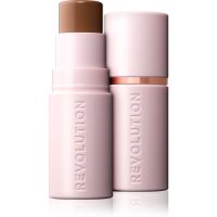 Makeup Revolution Skin Silk Bronzer Stick cremiger Bronzer in der Form eines Stiftes Farbton Sunkissed 4.5 g
