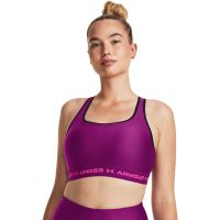 Biustonosz Under Armour Crossback Mid Bra Mystic Magenta S