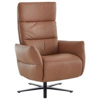 Dieter Knoll RELAXAČNÉ KRESLO, koža, farba lieskového orecha