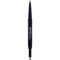 Maybelline Brow Satin молив за вежди дуо цвят 04 Dark Brown 0,71 гр.