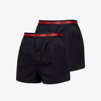 Hugo Boss Woven Boxer Shorts 2 Pack Black S